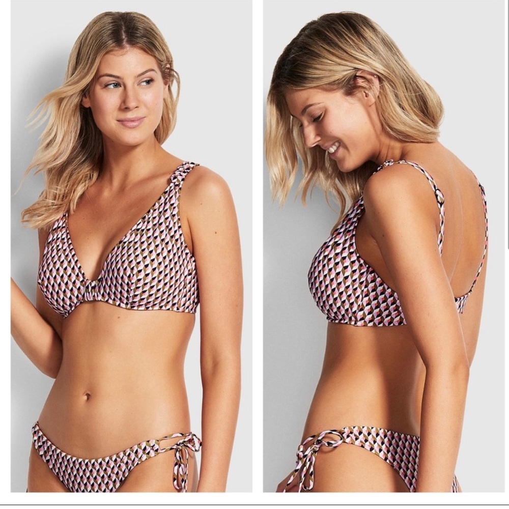 Seafolly size F bikini top - Picture 2 of 4